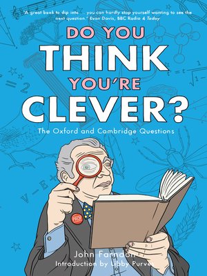 cover image of Do You Think You're Clever?